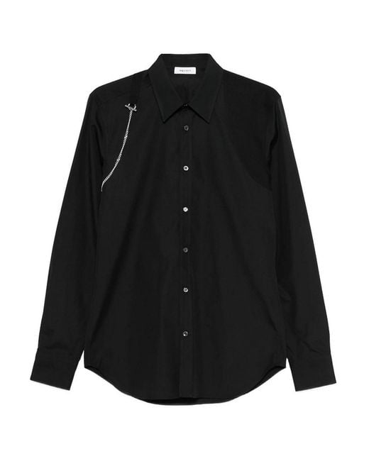 McQueen Black Shirt for men
