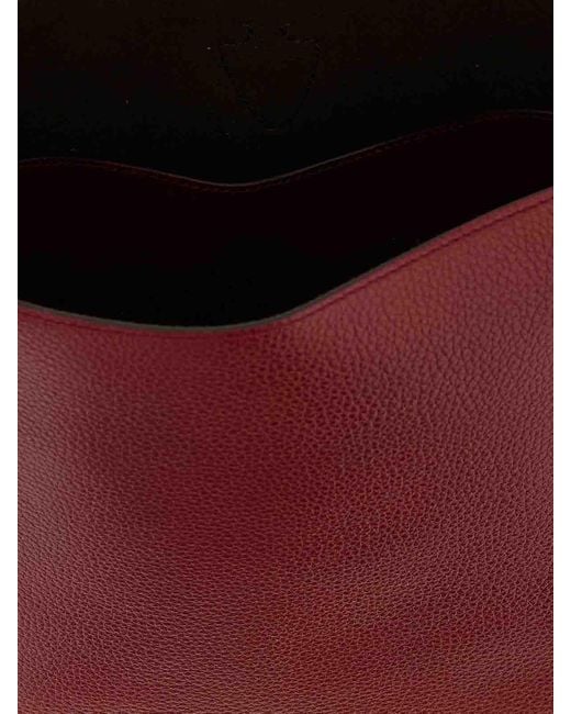 Tod's Red Mini Bucket Bag