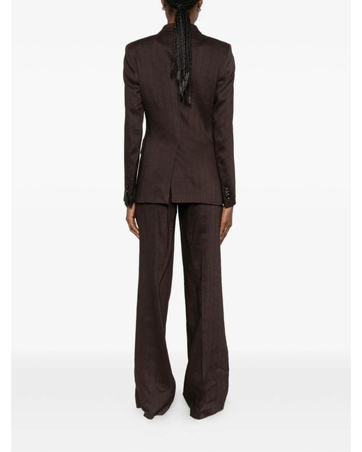 Tagliatore Brown Paris Outfit