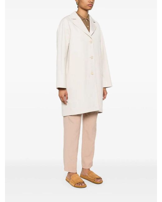 Aspesi White Overcoat