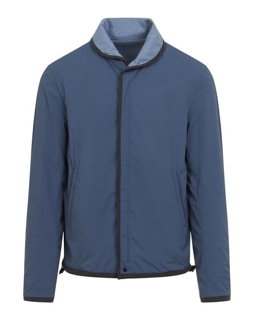 Sease Blue Reversible Jacket for men