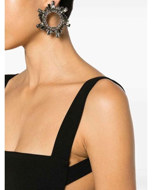 Solace London Black Joni Maxi Dress
