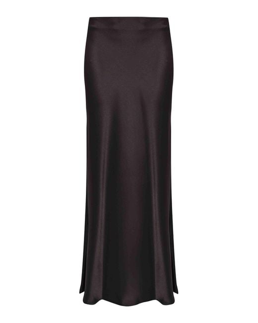 Liviana Conti Black Bessie Long Skirt
