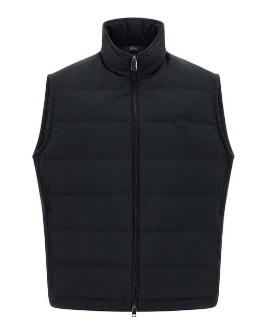 Brioni Black Golf Capsule Vest for men