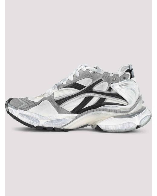 Balenciaga White Runner Gradient Snekaers for men