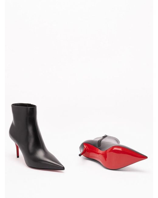 Christian Louboutin Black 'Miss Z 80' Boots