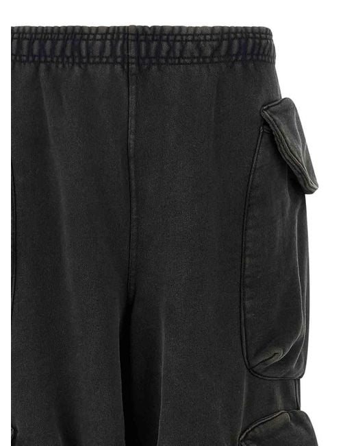 Entire studios Black Heavy Gocar Pants for men