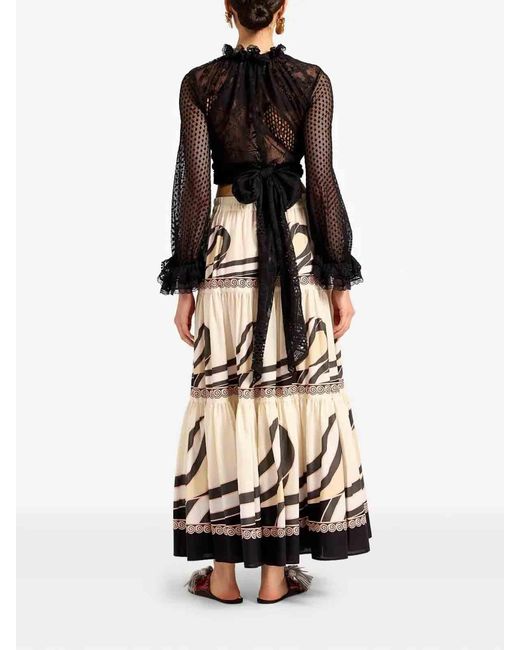 LaDoubleJ White Big Skirt (Place)