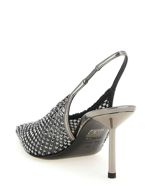 Le Silla White Gilda Slingback