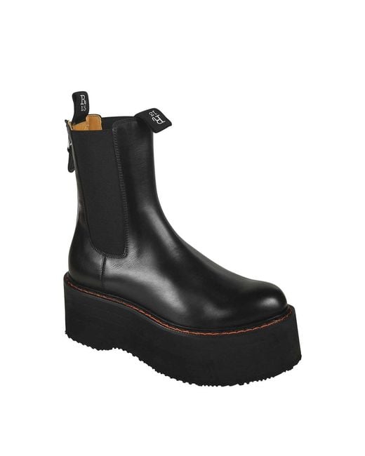 R13 Black Boots