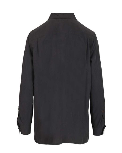 Max Mara Black Siamese Shirt