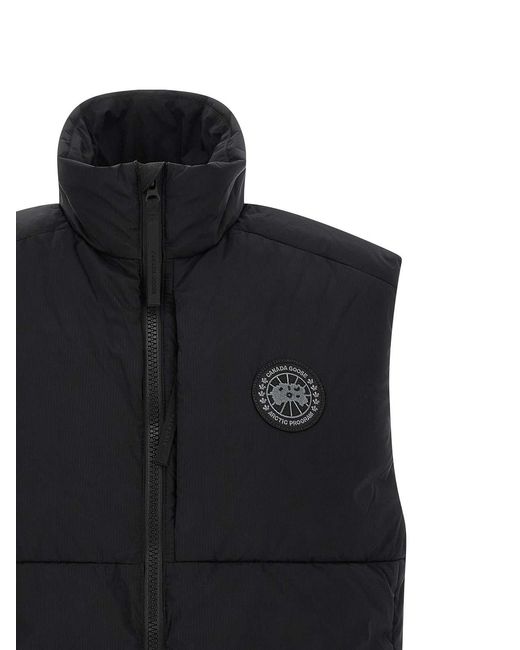 Canada Goose Black Lodge Gilet for men
