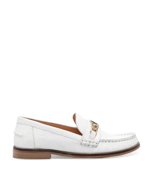 Twin Set White Loafers