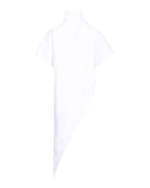 Alaïa White Triangle T-Shirt