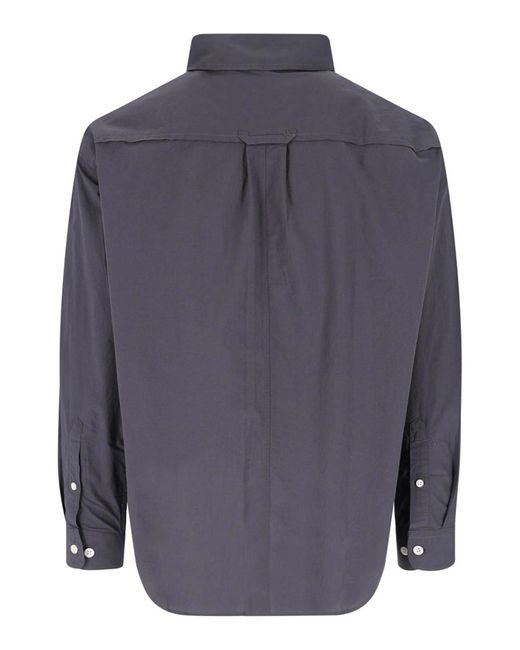 mfpen Blue Cotton Shirt for men