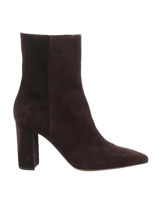 Paris Texas Brown Dark Anja Pump Booties