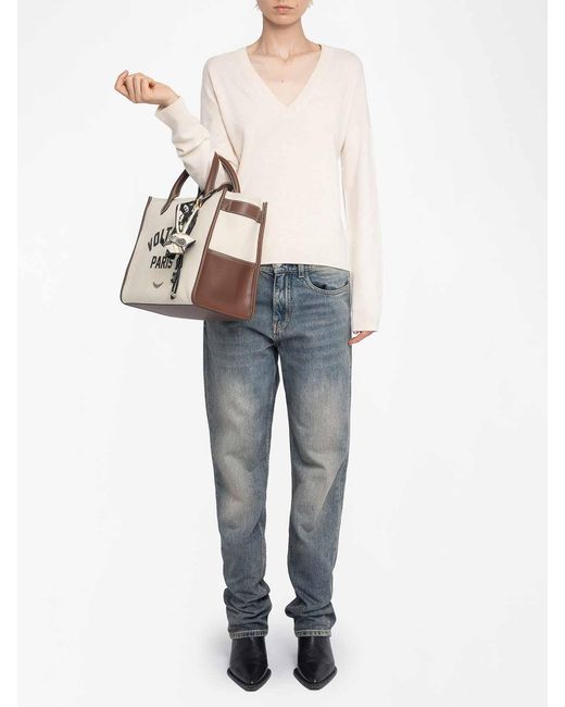 Zadig & Voltaire Natural Vivi Lc Patch Heart