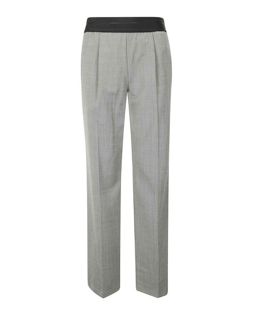 Helmut Lang Gray Trousers