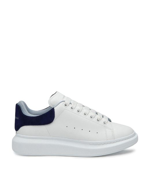 Alexander McQueen White Leather Sneakers for men