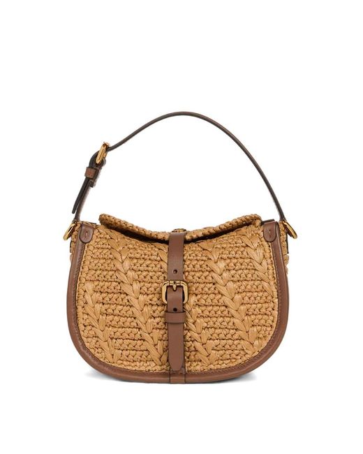 Etro White Small Pony Tote Bag