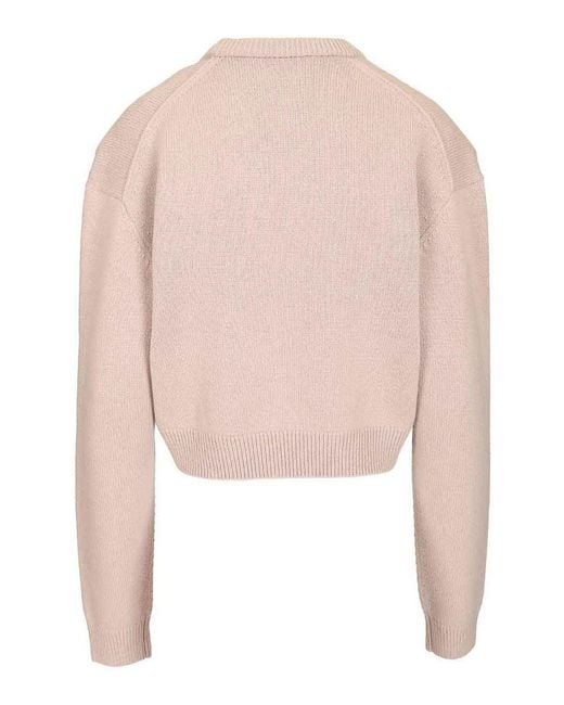 Acne Pink Wool Sweater