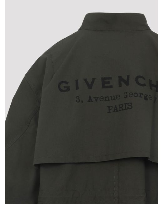 Givenchy Gray Cotton Jacket