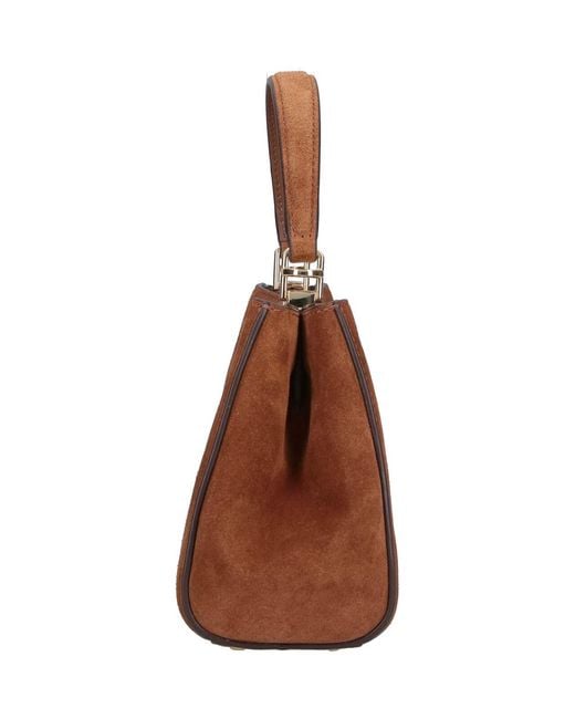 Tory Burch Brown Mini Eleanor Bag