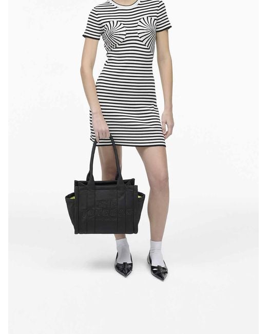 Marc Jacobs Black The Medium Tote Puffy Nylon