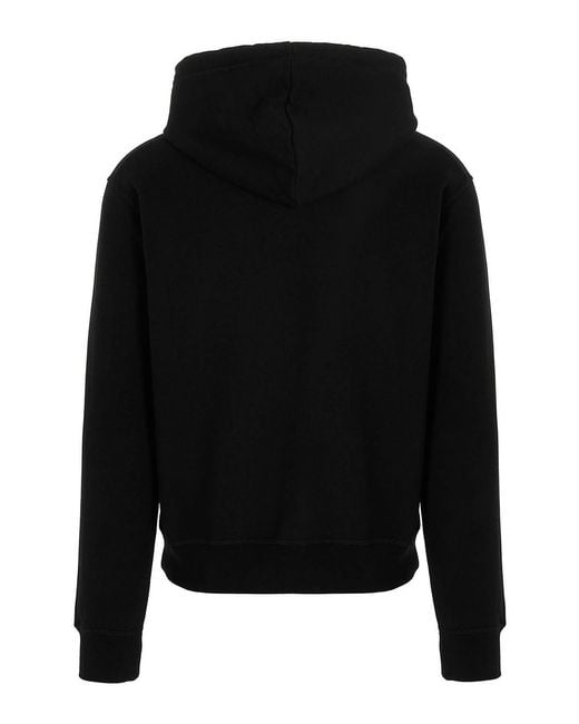 DSquared² Black Sweatshirt With Logo for men