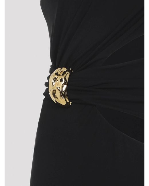 Elisabetta Franchi Blue Evening Gown