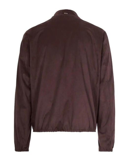 Herno Brown Light Jackets for men