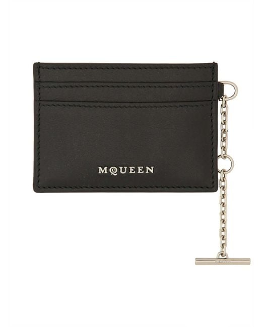 McQueen White Wallets & Purses
