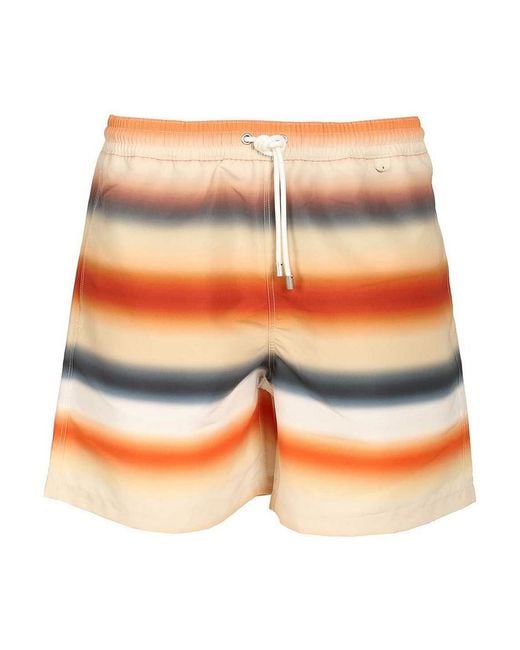Loewe Orange Swim Shorts for men