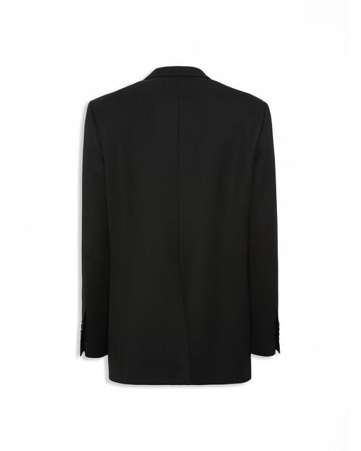 Lardini Black Oversized Jacket