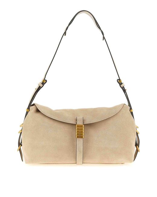 Pinko Natural Saddle Horizontal Shoulder Bag
