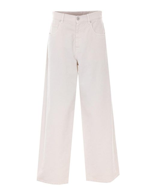 Brunello Cucinelli White Pants