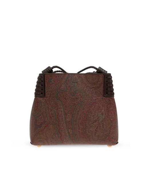 Etro Brown Shopping Libra Arnica