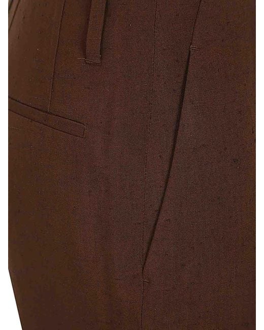 Dries Van Noten Brown Pants