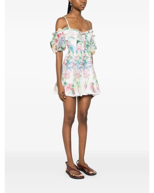 Charo Ruiz Blue 'Seris' Short Dress