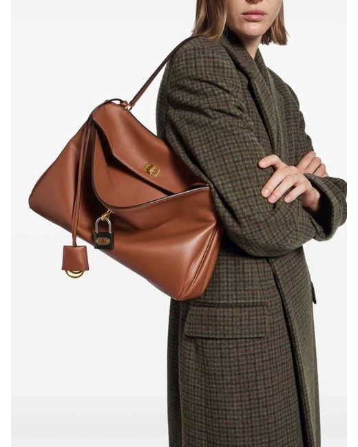 Balenciaga Brown Medium Rodeo Bag