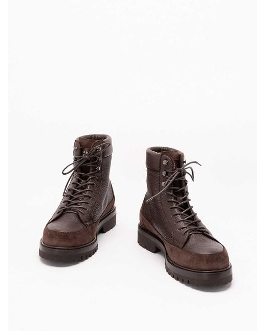 Brunello Cucinelli Brown Boots for men