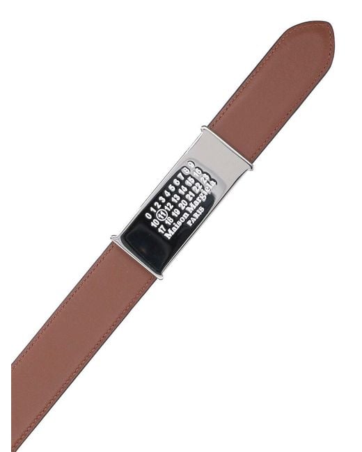 Maison Margiela White Reversible Belt