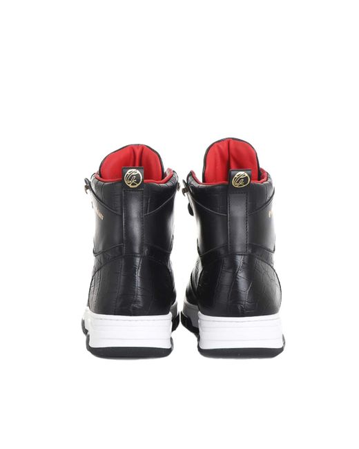 Giuliano Galiano Black Legend High Sneakers for men