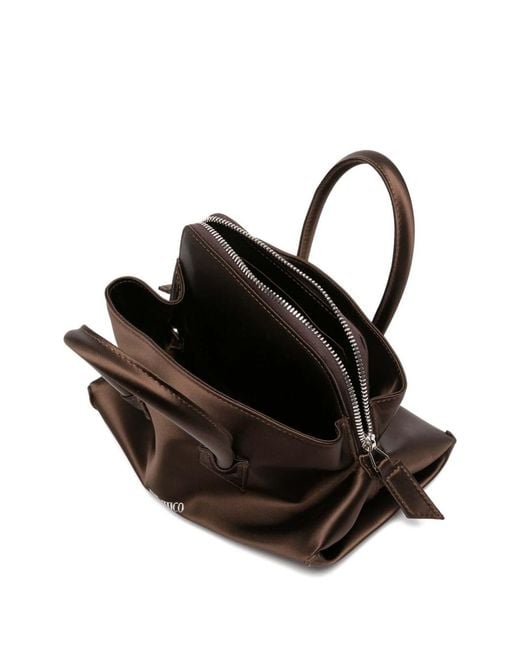 The Attico Brown La Passeggiata Mini Handbag