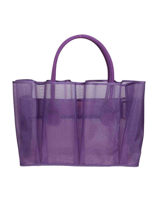 La Milanesa Purple Hattan Large Bag