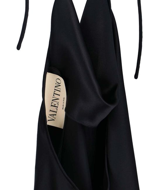 Valentino Garavani Black Silk Top