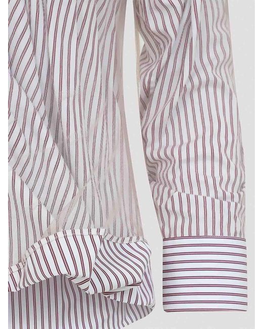 Maison Margiela Purple Cotton Shirt