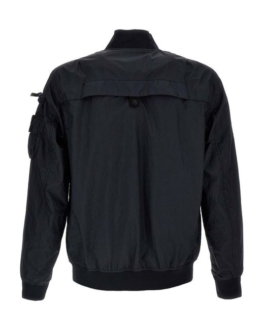 Stone Island Blue Parka for men