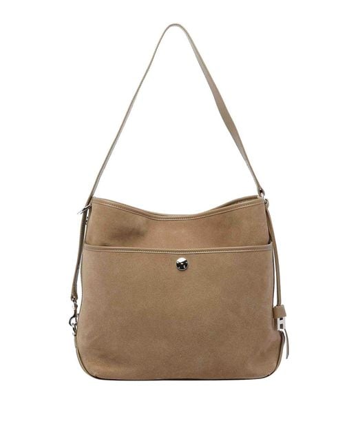 Hogan Natural Medium Hocket Hobo Bag