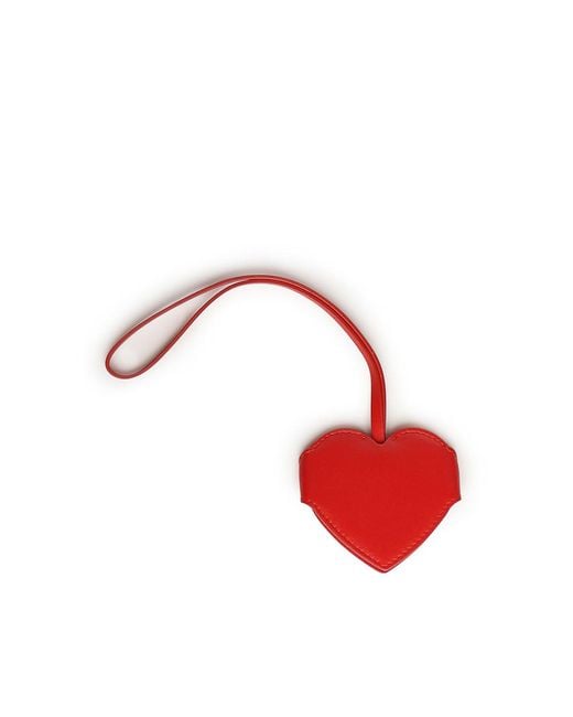 Ferragamo Red Hug Charm With Mirror